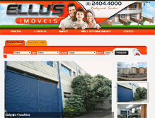 Tablet Screenshot of ellusimoveis.com.br